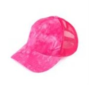 CC Watercolor Messy Bun Trucker Cap