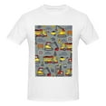 thumbnail image 4 of Bingfone Funny Construction Men'S Loose Fit Short-Sleeve Pocket T-Shirt, 4 of 7