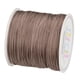 thumbnail image 1 of Rollo de 90 m de cordón trenzado de macramé, hilo de nailon para abalorios, ideal para pulseras DIY. marrón, 1 of 9