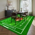 thumbnail image 6 of Football Area Rug 8x10ft, Machine Washable, Non-Slip Bottom, Foldable & Easy to Store, Easy-Care Sports Carpet for Living Room Bedroom Kids Room, 6 of 8