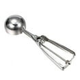thumbnail image 5 of Jolly Ice Cream Scoop 1pc 1.57 in Ice Cream Mash Potato Scoop Stainless Steel Spoon Spring Handle Falafel Scoop, 5 of 7