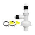 thumbnail image 1 of Floor Drain Adapter Floor Drain Cover with Pipe Connector Sturdy Durable Kitchen B, 1 of 7