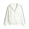 thumbnail image 5 of Zipper Hooded Sweatshirt Loose And Casual Long Sleeved Pullover Jacket, 5 of 5