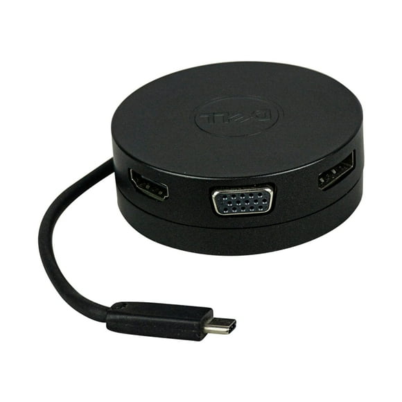 Adaptador portátil USB-C Dell DA300 negro