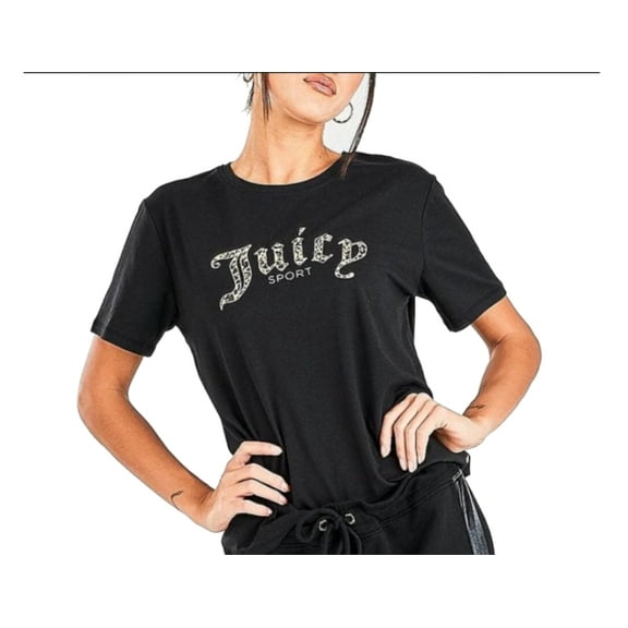 Juicy Sport Women's Short-Sleeve Script T-Shirt