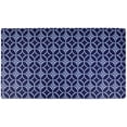 thumbnail image 4 of Drymate Pet Bowl Placemat, Dog & Cat Food Feeding Mat - Absorbent Fabric, Waterproof Backing, Slip-Resistant - Machine Washable/Durable (16” x 28”) (Indigo), 4 of 5