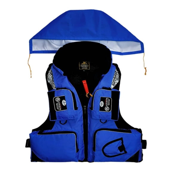 Men's And Women's Sea Fishing Life Jacket Pocket Function Detachable Surf Swimming Rock Fishing Buoyancy Vest Vest