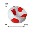 thumbnail image 3 of LUNICS SILLON PUFF TIPO SOCCER GRANDE COLOR BLA LUNICS Puff Soccer Gde BC/RJ, 3 of 3