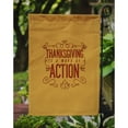 thumbnail image 3 of Carolines Treasures BB5458GF Thanksgiving is Action Flag Garden Size  Small multicolor, 3 of 3