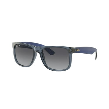 Sunglasses Ray-Ban RB 4165 6596T3 Justin Transparent Blue Grey G