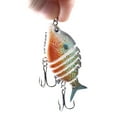 thumbnail image 6 of 6 Sections Artificial Fishing Lure Wobbler Fish Swim Bait Tackle Tool - Hard Fish Hook Simulation Baits 3D Fish Artificial Spinning Tackle, 6 of 8