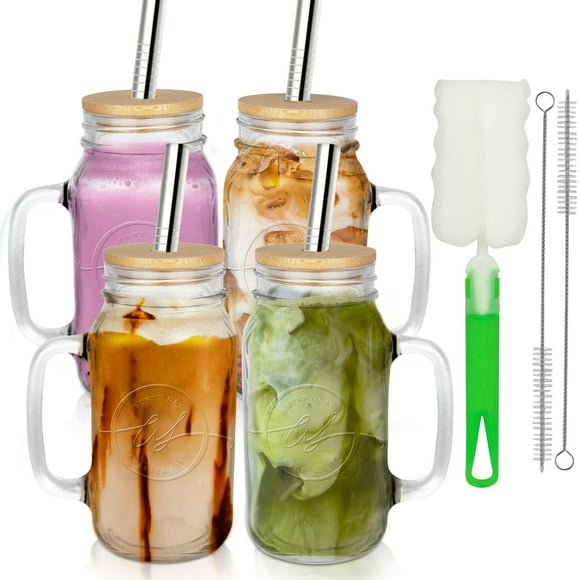 Mason Jars with Handles