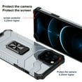 thumbnail image 7 of Xpm Case for Apple iPhone 13 Pro (6.1") Rugged Hybrid Armor with Kickstand Ring Holder Anti-Shock Corner & Camera Protection Cover for iPhone 13 Pro - Black, 7 of 7