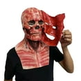 thumbnail image 4 of Yatbbeixxx Head Halloween Double-layer Ripped Party Halloween Party 9, 4 of 4