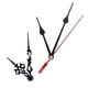 thumbnail image 3 of Wosthever Clock Movement with Hour Minute Hand Handicraft Wall Mechanism Part Repairing Set Clocks Hands for Household Professional Type3 NO3, 3 of 6
