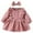 Pink, variant on ZPYESWOW Girls Christmas Dress Size 7 Girls Maxi Dress Toddler Christmas 2t Black Outfit Girls' Clothing Sets Baby Clothing 5 Dollar and Under Gifts, Brown 0-3 Months