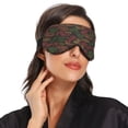 thumbnail image 2 of IAUYY Sleep Mask, Super Soft Eye Masks with Adjustable Strap, Lightweight Comfortable Blindfold,Perfect Blocks Light for Men Women The Colors Of Rastafarianism, 2 of 7