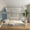 Gray, variant on Demi Bonn Stable Floor Bed Frames with Roof ang Heavy-Duty Slats, Modern House Bed for Teens, Gray