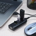 thumbnail image 2 of 4 Ports 2.0 USB HUB Second-generation USB Adjustment Device Support Splitter, 2 of 11