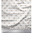 thumbnail image 1 of Soimoi Velvet Fabric Diamond & Bicycle Shirting Print Fabric by Yard 58 Inch Wide, 1 of 1