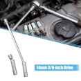 thumbnail image 2 of Unique Bargains 1 Set 14mm 3/8-inch Universal Car Drive Magnetic Spark Plug Socket Drive 12 Point Socket Removal Tool, 2 of 7