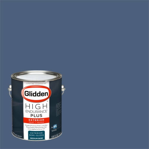 Glidden High Endurance Plus Exterior Paint And Primer Blueberry Hill 50bb 14 169 Com - Paint Color Blueberry Hill