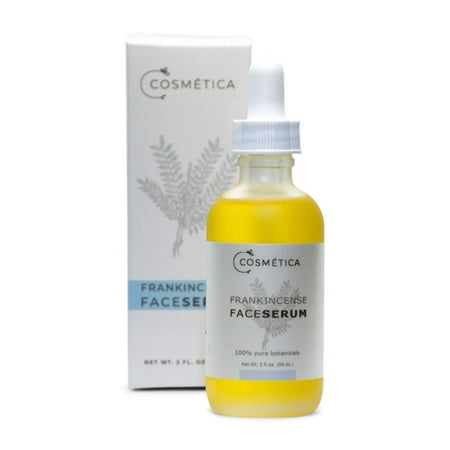C CosmÃ©tica Organic Face Serum Oil with Vitamin E and Frankincense Oil (2 oz) - for Luminous, Healthy Skin with 100% Pure Botanical Seed