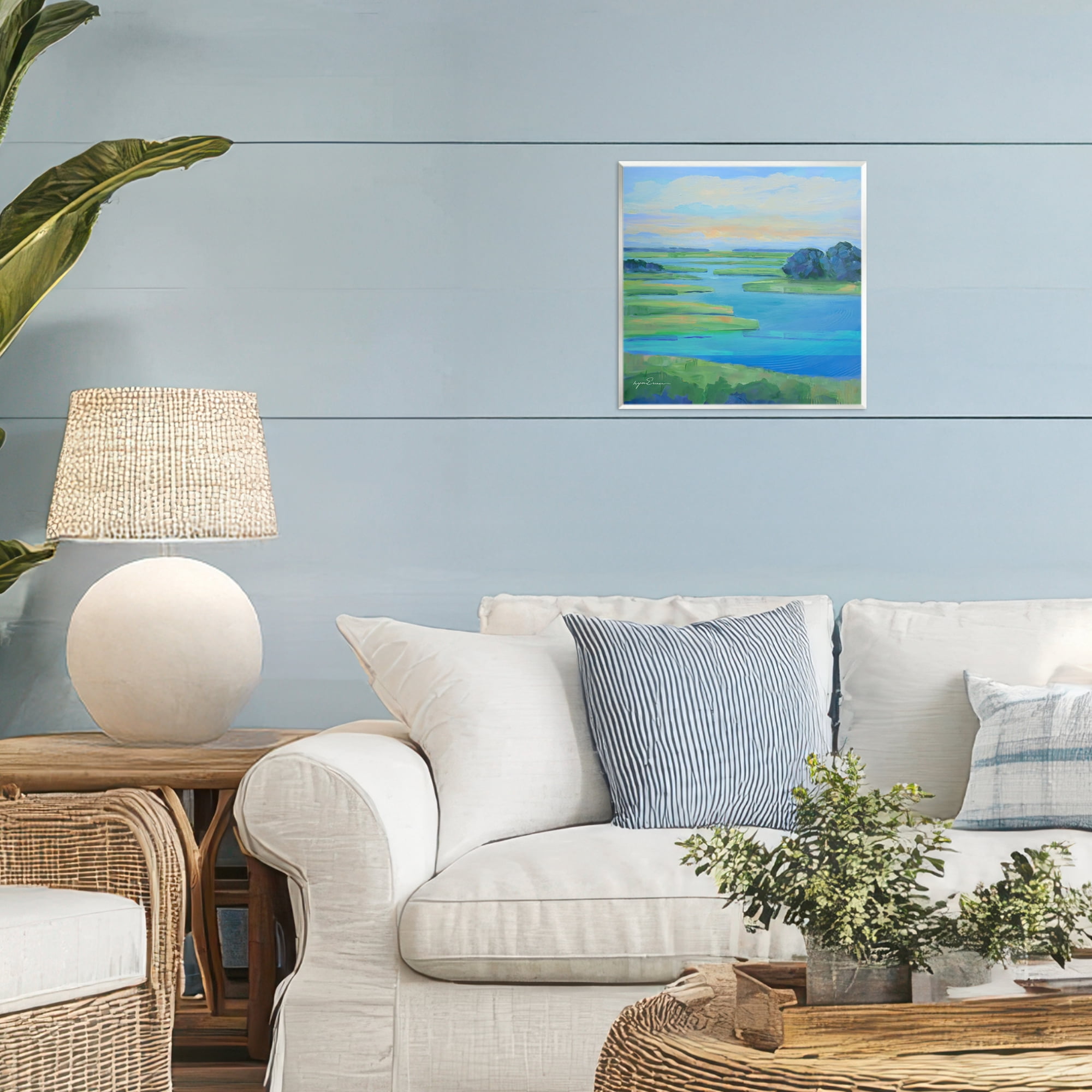 Stupell Industries Scenic Scarborough Marshes Wall Plaque Art, design by Lynn Ericson Fine Art