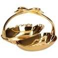 thumbnail image 1 of Cisne Plato De Fruta Pequeño Plato De Caramelo Pequeño De Gama Alta Creativo Plato De Metal De Dos Divisiones Adecuado Para Colocar Toallas Joyas Botellas De Perfume Cepillos Para El Cabello Noticed HA020431-00, 1 of 7