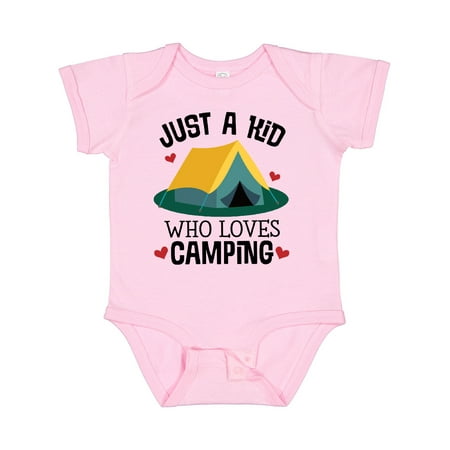 

Inktastic Camping Cute Summer Camp Boys or Girls Baby Bodysuit