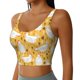thumbnail image 2 of Balery Funny Chicken Sujetadores deportivos con espalda cruzada para mujer, acolchados, sin costuras, de alto impacto, ideales para yoga, gimnasio, entrenamiento y fitness.-Large, 2 of 8