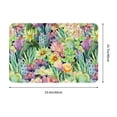 thumbnail image 3 of Disketp Watercolor Blooming Cactus Mat For Front Door Outside - Doormat Outdoor Entrance - Welcome Mats Outdoor,Outside Entry And Outdoor Entrance 16''X24'', 3 of 9