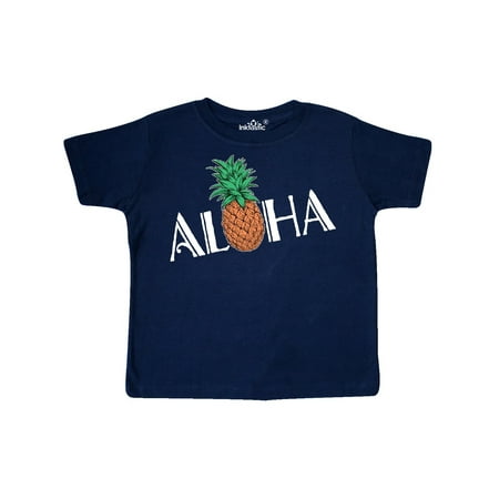 

Inktastic Aloha- with pineapple Gift Toddler Boy or Toddler Girl T-Shirt