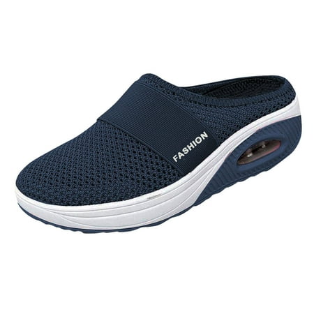 Sehao Air Cushion On Orthopedic Walking Shoes With Arch Support Knit Casual Comfort Outdoor Walking Gift on Clearance