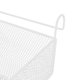 thumbnail image 3 of BESTYASH No Drill White Hanging Basket for Bathroom and Dormitory Bedside Storage, 3 of 7