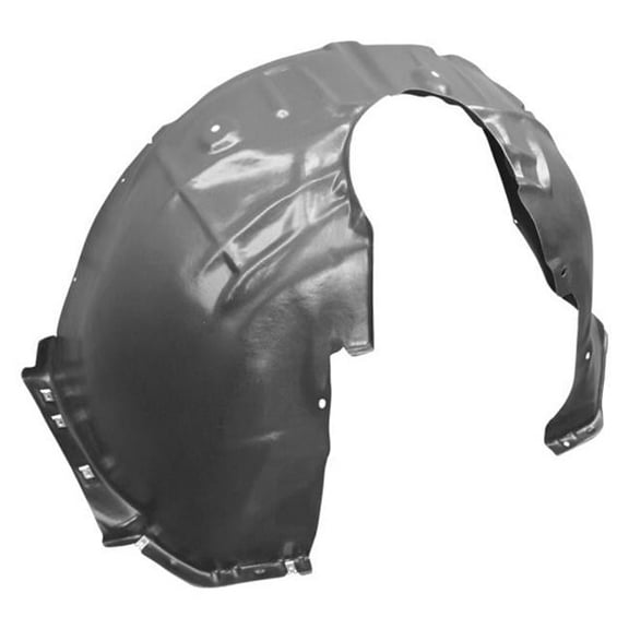 Right Hand Front Fender Inner Panel for 2016-2018 Chevy Cruze, Matte Black