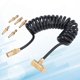 thumbnail image 4 of Adaptadores De Manguera De Latón, Adaptador Airsoft De Compatibilidad De Tamaño Estándar De 1500 Psi Para WE-Tech Para Tokyo Marui ANGGREK Gas Canister Hose Adapter, 4 of 8