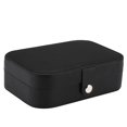 thumbnail image 2 of Caja Organizadora De Almacenamiento De Joyas Advancent Cajas De Viaje Exhibición Color Negro, 2 of 6