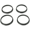 thumbnail image 4 of cciyu Wheel Hub Centric Rings Ring PACK OF 4 73.1 to 67.1 67.1mm ID to 73.1mm OD Black Poly Carbon Plastic Hubrings, 4 of 5