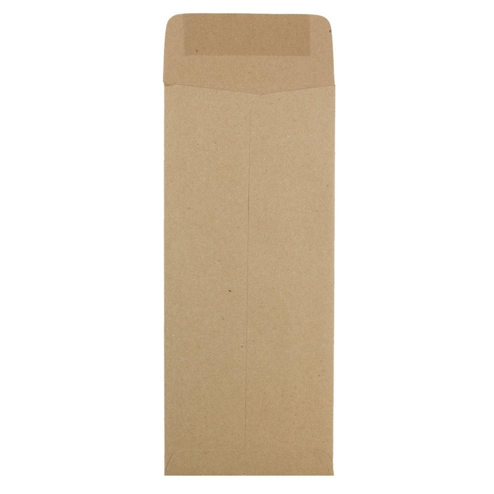 Brown Kraft Paper Bag 4 1/8 x 9 1/2 JAM PAPER #10 Business Premium Envelopes 50/Pack 
