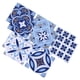 thumbnail image 5 of Pegatinas De Suelo, Pegatinas De Azulejos Impermeables, Patrones De Flores De Efecto Visual Fuerte Para El Estudio De La Sala De Estar De La Oficina En El Hogar ANGGREK Disfraces, 5 of 8