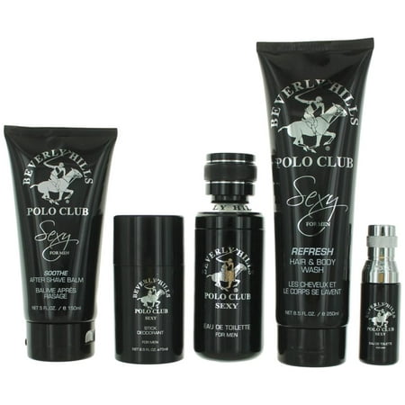 BHPC Sexy by Beverly Hills Polo Club, 5 Piece Gift Set for Men