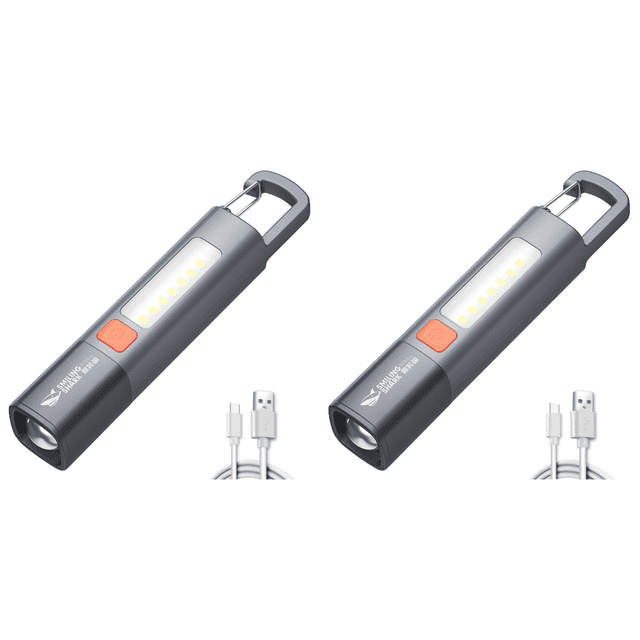 Linterna LED de camping recargable y compacta para senderismo y escalada