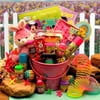 Gift Basket 914251 Little Pinkie Bunnies Easter Fun Pail