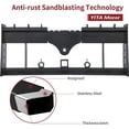thumbnail image 3 of DWVO 45" 2500lbs Skid Steer Pallet Fork Quick Attach Spear Sleeves with Receiver Hitch, 3 of 8