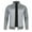 Gray, variant on MuZeFu Jackets for Men Clearance under $10.00 Men's Long Zipper Sweater Sleeve Sweater Coat Men Long Sleeve Hoodless Casual Outwear Jackets