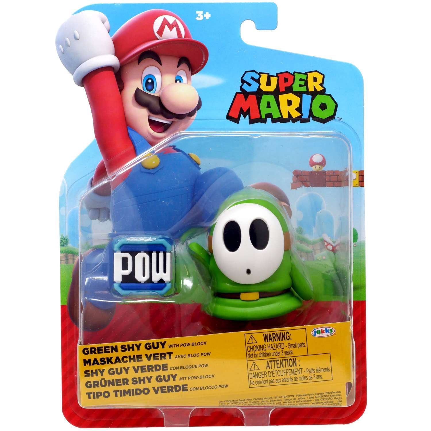World of Nintendo Luigi Mini Figure, Wave 42, 2 1/2-Inch with
