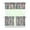 White-93, variant on Pioneer Kitchen Curtains and Valance Set 24 Inch Tier Pink Paper Peony Flowers Curtains Small Drapes for Cafe Living Room Bathroom Farmhouse 3 Pieces Set Rod Pocket