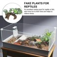thumbnail image 4 of Artificial Plant Ornament Turtle Tank Plant Reptile Climbing Plant Reptile Habitat Plant, 4 of 4