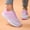 gray pink, variant on Women' Non-Slip MD Cushioning Sneakers - Lightweight Breathable Low-Top Running Shoes with Soft Sole & Cushioned Support, Fabric Upper Suitable for Travel, Work, Gym, Casual Wear - All-Season Comfort